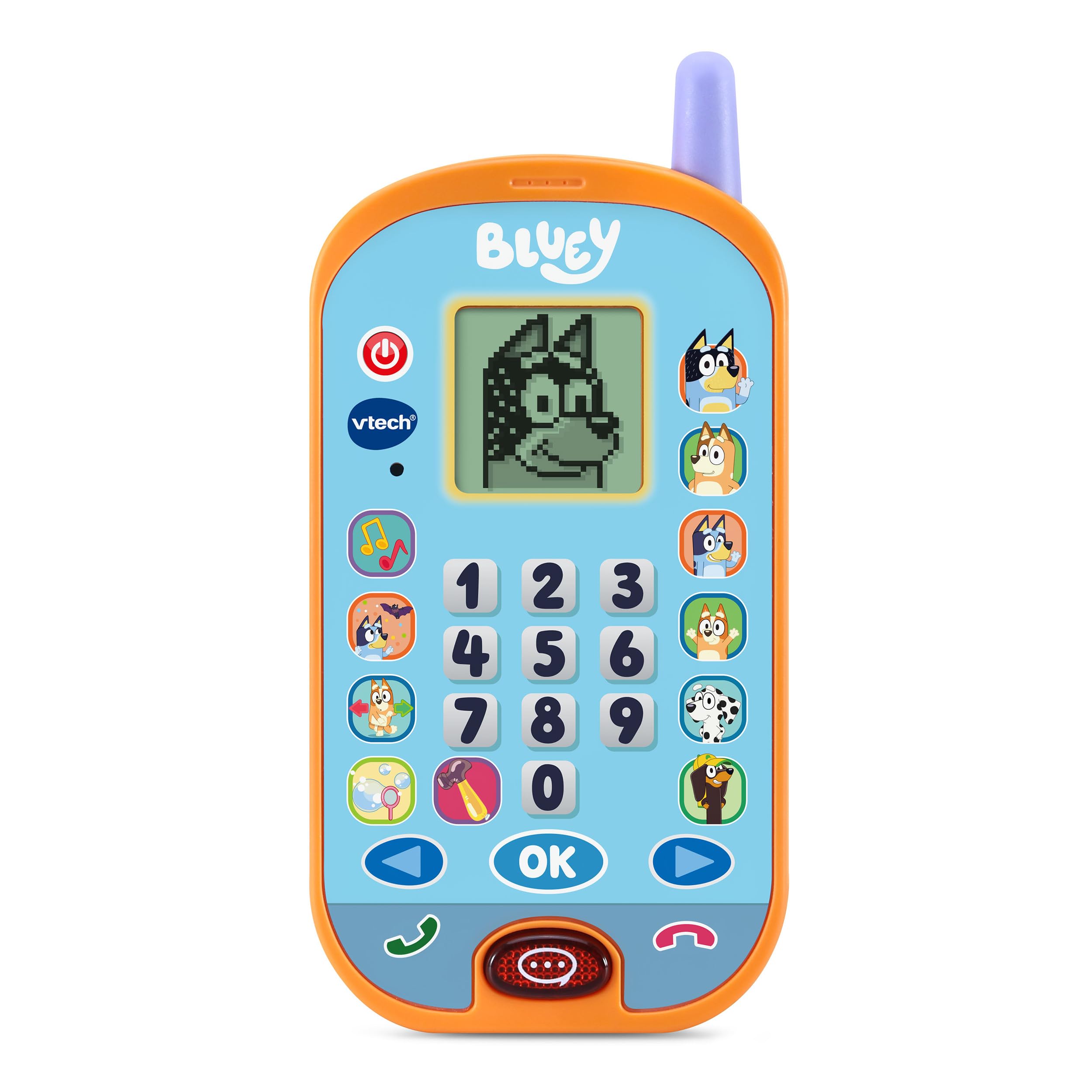 Amazon.com: Bluey Learning Mobile Phone Multicolor : Toys